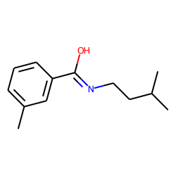 Benzamide, 3-methyl-N-(3-methylbutyl)-