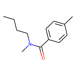 Benzamide, 4-methyl-N-butyl-N-methyl-