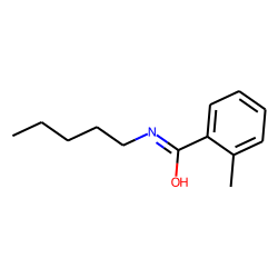 Benzamide, 2-methyl-N-pentyl-