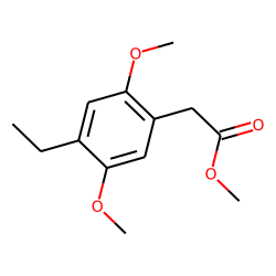 2-(4-Ethyl-2,5-dimethoxyphenyl)acetic acid, methyl ester