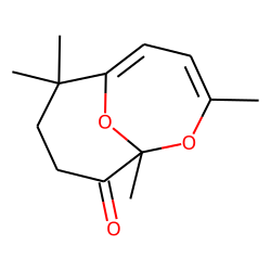 2,11-Dioxabicyclo[4.4.1]undeca-3,5-dien-10-one, 1,3,7,7-tetramethyl-