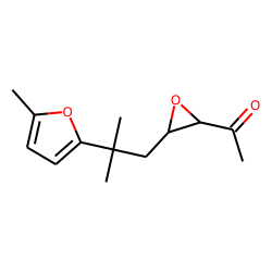 Ethanone, 1-[3-[2-methyl-2-(5-methyl-2-furanyl)propyl]oxiranyl]-