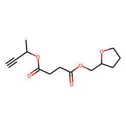 Succinic acid, but-3-yn-2-yl tetrahydrofurfuryl ester