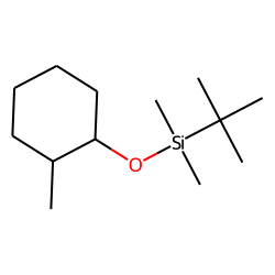 trans-2-Methylcyclohexanol, tert-butyldimethylsilyl ether