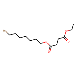 Succinic acid, ethyl 7-bromoheptyl ester