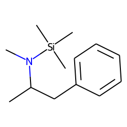 (+)-Methamphetamine, N-trimethylsilyl-