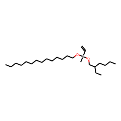 Silane, methylvinyl(2-ethylhexyloxy)tetradecyloxy-
