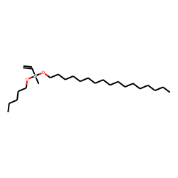 Silane, methylvinyl(pentyloxy)heptadecyloxy-