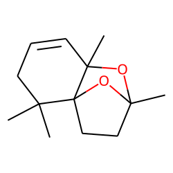 2,2,6,8-Tetramethyl-7,11-dioxatricyclo(6.2.1.0)-1,6-undec-4-ene