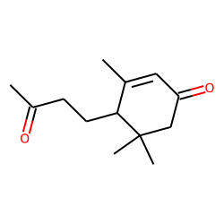 2-Cyclohexen-1-one, 3,5,5-trimethyl-4-(3-oxobutyl)-