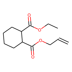 1,2-Cyclohexanedicarboxylic acid, allyl ethyl ester