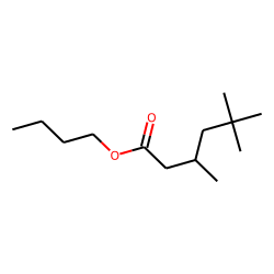 Hexanoic acid, 3,5,5-trimethyl-, butyl ester
