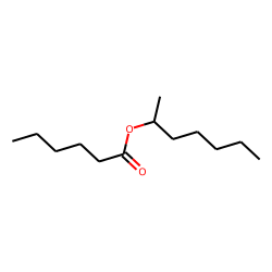Hexanoic acid, 1-methylhexyl ester
