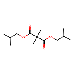 Dimethylmalonic acid, diisobutyl ester