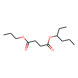 Succinic acid, 3-hexyl propyl ester