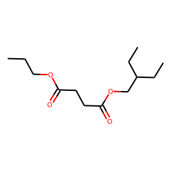 Succinic acid, 2-ethylbutyl propyl ester