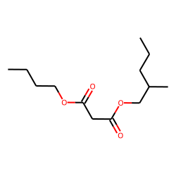 Malonic acid, butyl 2-methylpentyl ester