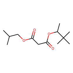 Malonic acid, 3,3-dimethylbut-2-yl isobutyl ester