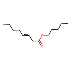 3-Octenoic acid, pentyl ester