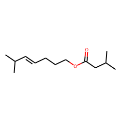 6-Methylhept-4-en-1-yl 3-methylbutanoate