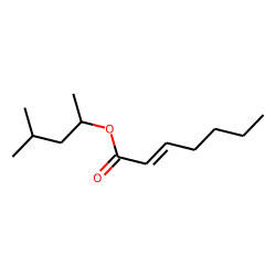2-Heptenoic acid, 4-methyl-2-pentyl ester