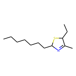5-ethyl-2-heptyl-4-methyl-3-thiazoline, cis