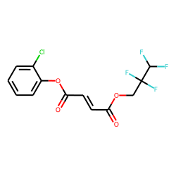 Fumaric acid, 2-chlorophenyl 2,2,3,3-tetrafluoropropyl ester