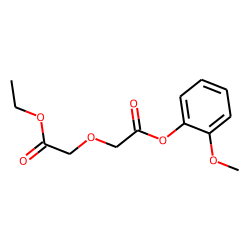 Diglycolic acid, ethyl 2-methoxyphenyl ester