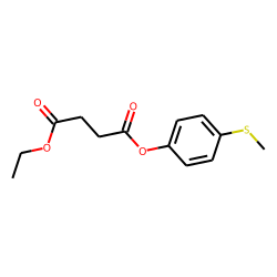 Succinic acid, ethyl 4-methylthiophenyl ester