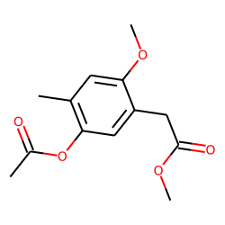 2,5-Dimethoxy-4-methyl-«beta»-phenethylamine-M (O-desmethyl-desamino-COOH-), methyl-acetylated, I