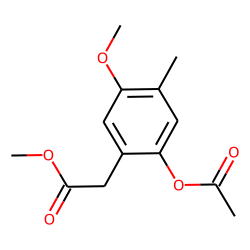2,5-Dimethoxy-4-methyl-«beta»-phenethylamine-M (O-desmethyl-desamino-COOH-), methyl-acetylated, II