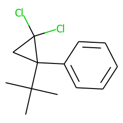 Cyclopropane, 1,1-dichloro-2-(1,1-dimethylethyl)-2-phenyl