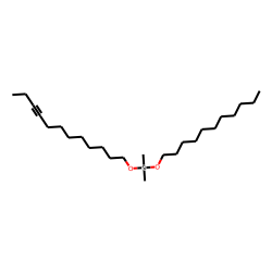 Silane, dimethyl(dodec-9-ynyloxy)undecyloxy-