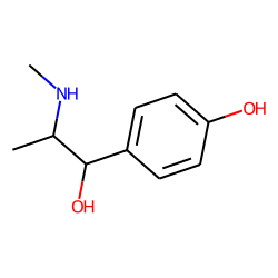 Benzenemethanol, 4-hydroxy-«alpha»-[1-(methylamino)ethyl]-, (R*,S*)-