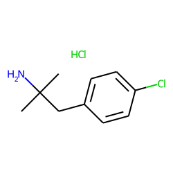Phenethylamine, 4-chloro-alpha,alpha-dimethyl-, hydrochloride