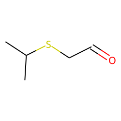 2-[Isopropylthio]ethanal