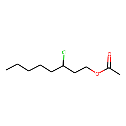1-Octanol, 3-chloro, acetate