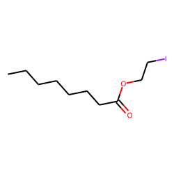Octanoic acid, 2-iodoethyl ester