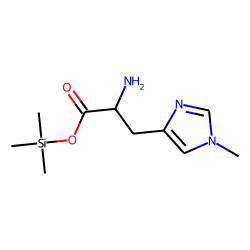 1-Methyl-l-histidine, trimethylsilyl ester