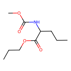 L-Norvaline, N-methoxycarbonyl-, propyl ester