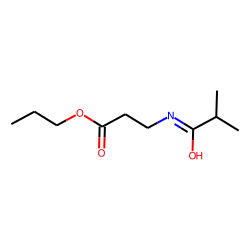 «beta»-Alanine, N-isobutyryl-, propyl ester