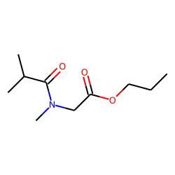 Sarcosine, N-isobutyryl-, propyl ester