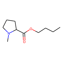 Proline, N-methyl-, butyl ester