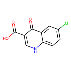 3-Quinolinecarboxylic acid, 6-chloro-4-hydroxy-