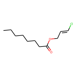 Octanoic acid, 3-chloroprop-2-enyl ester