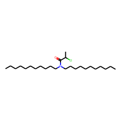Propanamide, N,N-diundecyl-2-chloro-
