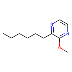 Pyrazine, 2-hexyl-3-methoxy