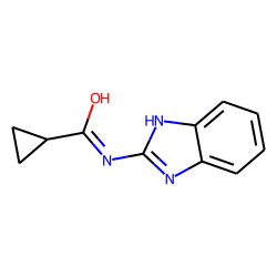 Cyclopropanecarboxamide, n-benzimidazole-2-yl-