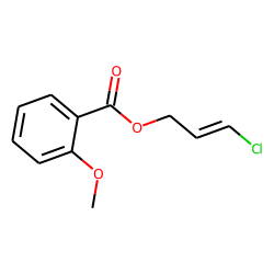 o-Anisic acid, 3-chloroprop-2-enyl ester