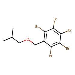 2,3,4,5,6-Pentabromobenzyl alcohol, 2-methylpropyl ether
